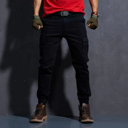 Men's Slim Fit Solid Color Pants - Kia Day Design