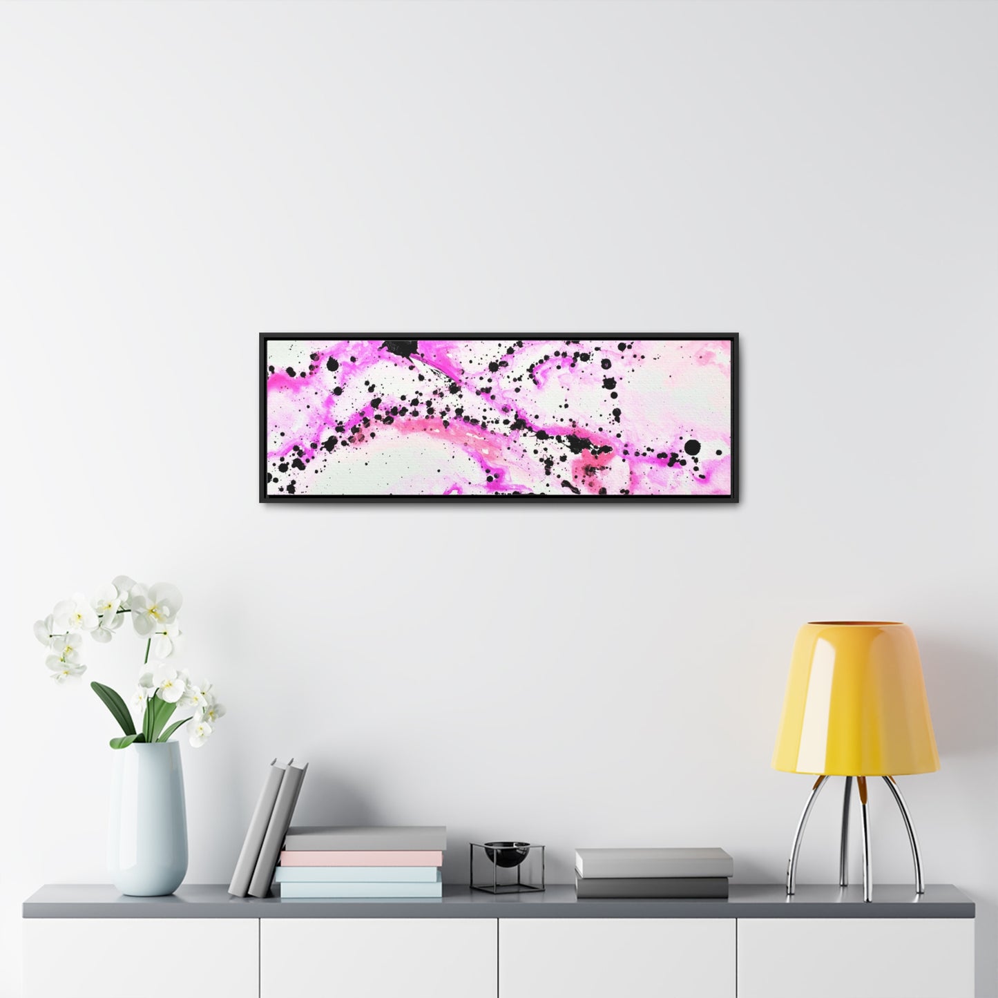 Neon Lightning Gallery Canvas Wraps, Horizontal Frame