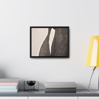 The Needles Eye Gallery Canvas Wraps Horizontal Frame 14″ x 11″ Black Premium Gallery Wraps (1.25″)