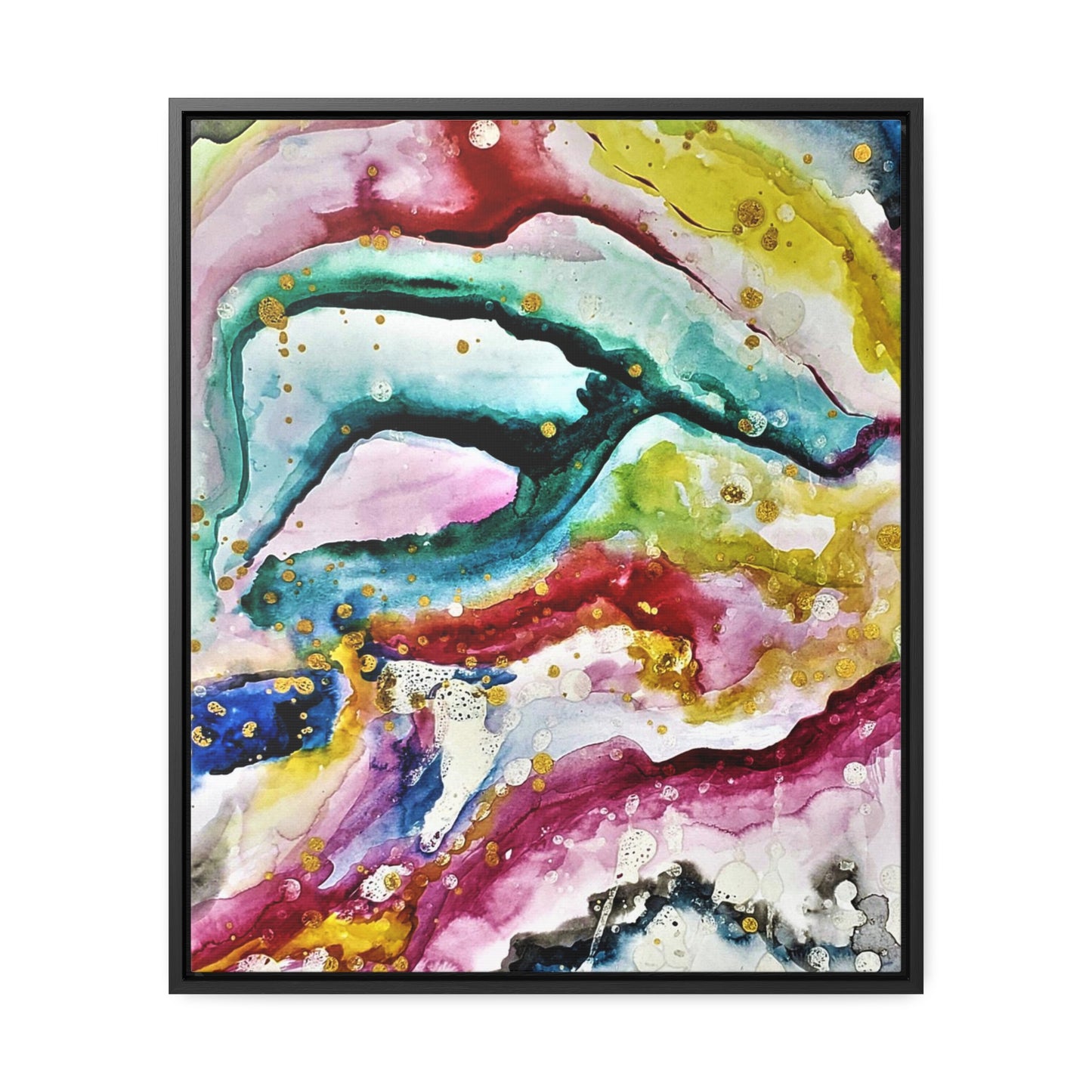 Cosmic Face Gallery Canvas Wraps, Vertical Frame