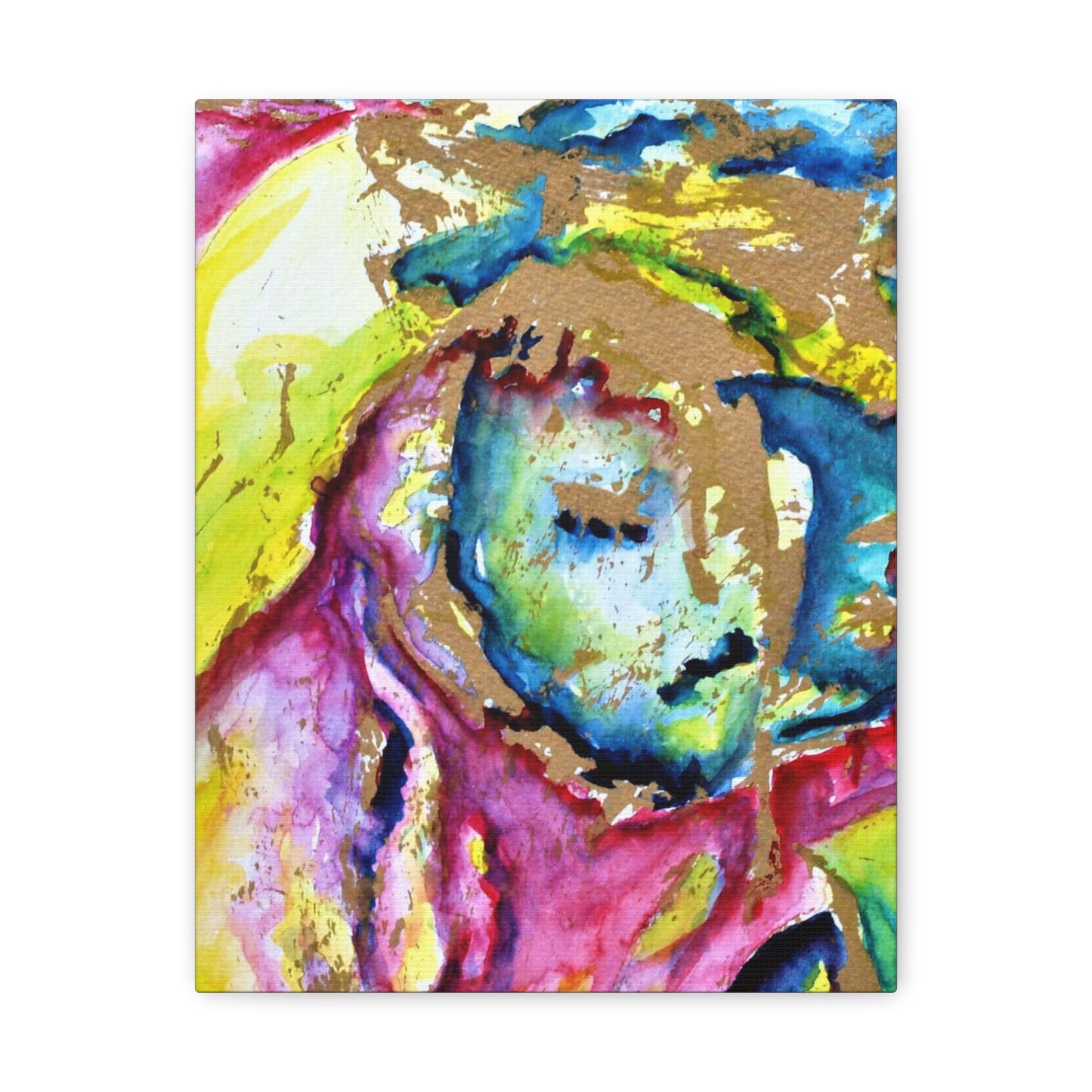 Mother's Face Canvas Gallery Wraps