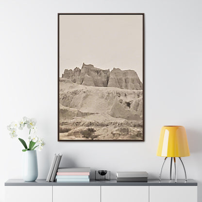 West Gallery Canvas Wraps Vertical Frame 32″ x 48″ Premium Gallery Wraps (1.25″) Walnut