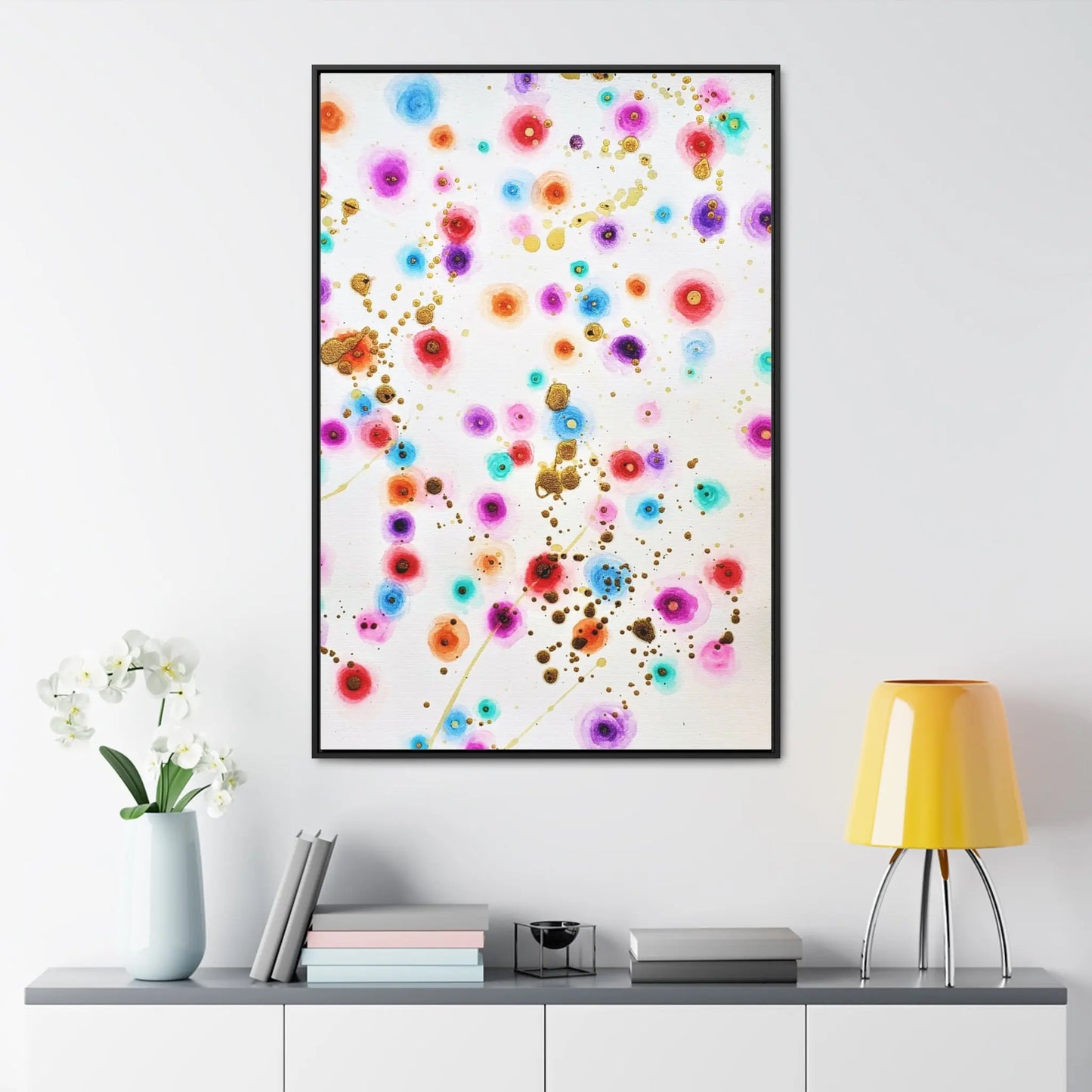 Bloom Gallery Canvas Wraps, Vertical Frame