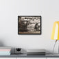 Concrete Worker Gallery Canvas Wraps Horizontal Frame 14″ x 11″ Black Premium Gallery Wraps (1.25″)