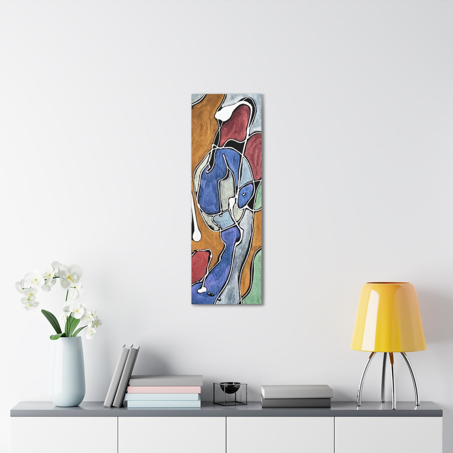 Blue Girl Canvas Gallery Wraps