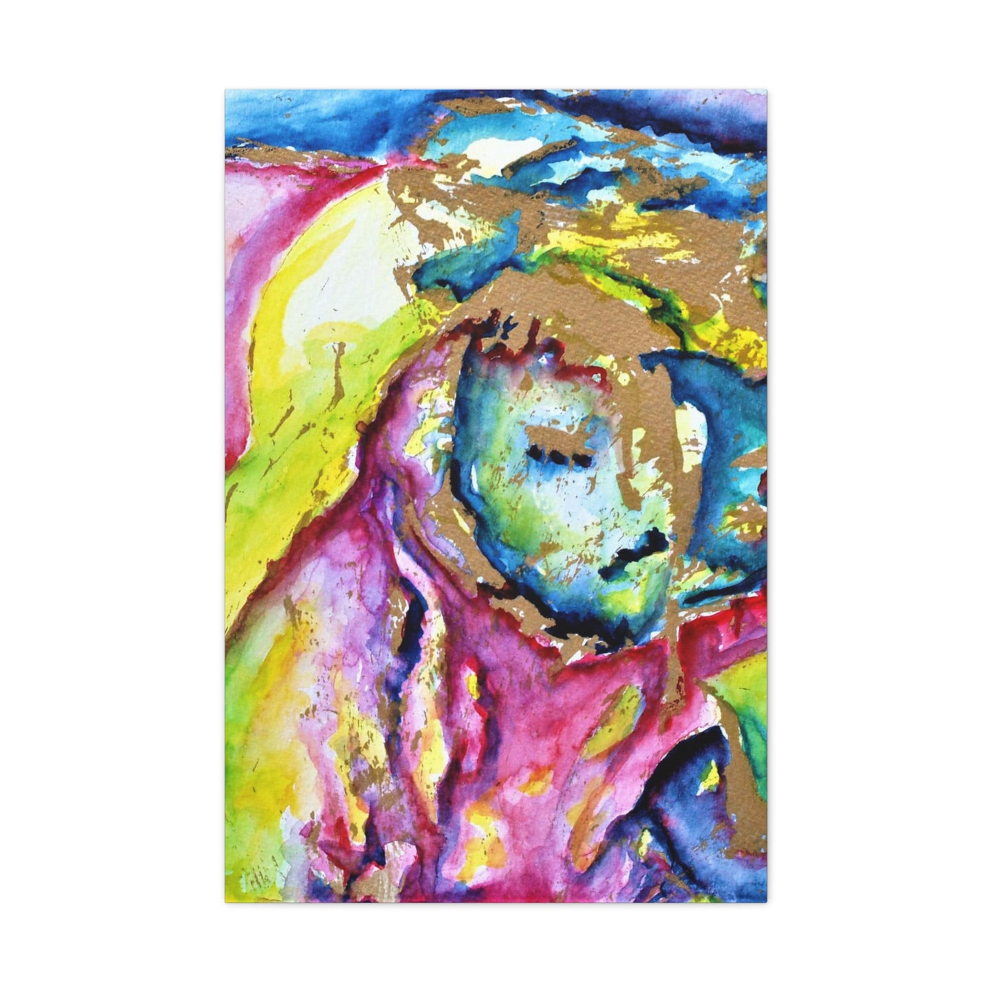 Mother's Face Canvas Gallery Wraps