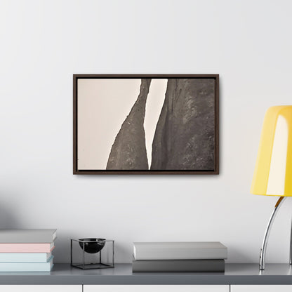The Needles Eye Gallery Canvas Wraps Horizontal Frame 18″ x 12″ Walnut Premium Gallery Wraps (1.25″)