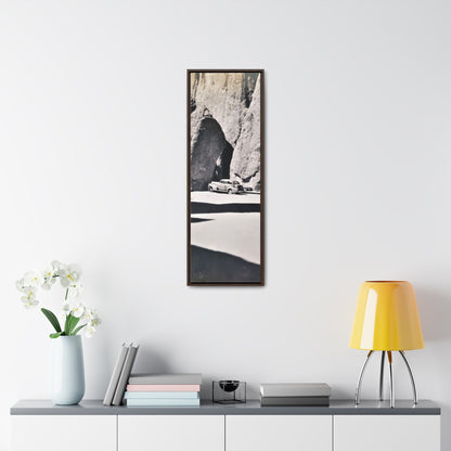 At the Needles Gallery Canvas Wraps Vertical Frame 12″ x 36″ Premium Gallery Wraps (1.25″) Walnut