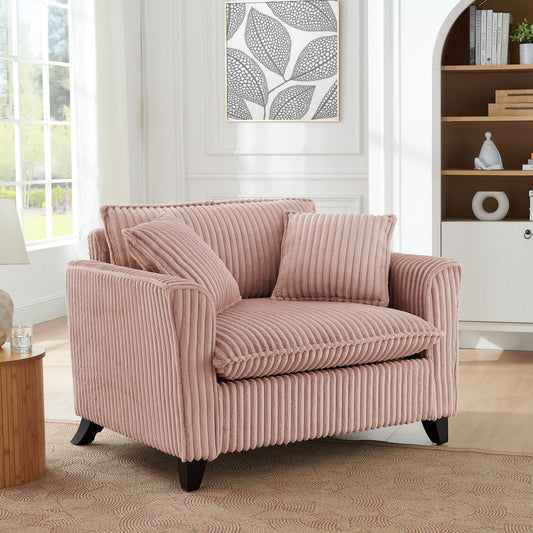 Pink Lazy Sofa Chair Single-Person Sofa Chair - Default - chair