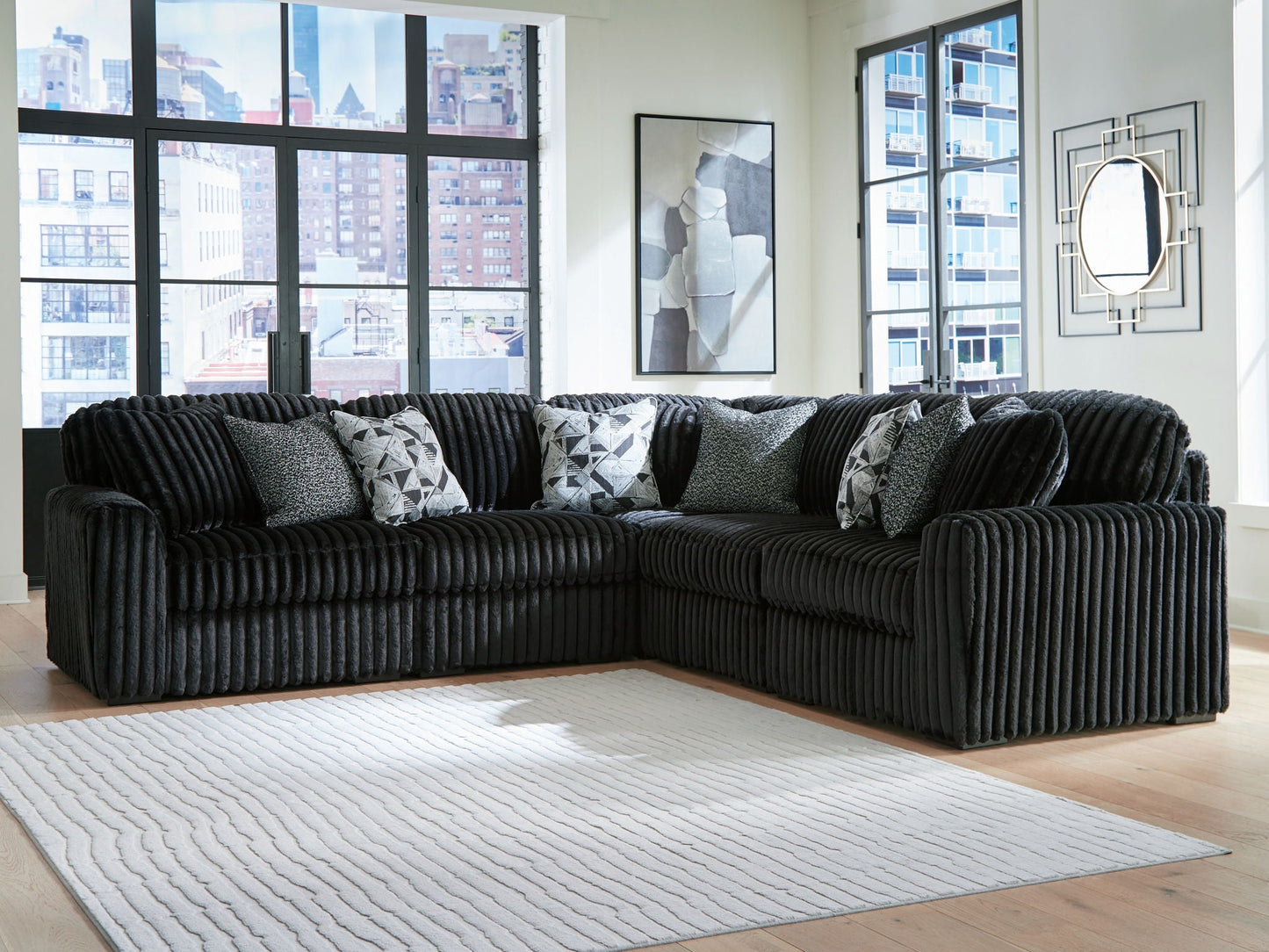 Midnight-Madness - Sectional - - Stationary Sectionals