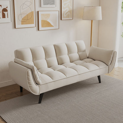 Sofa Soft Two Armrests Throw Pillow Pillow Comfortable Fit Apartment Bedroom Small Space- Unique Piece Furniture- {{Product type}}