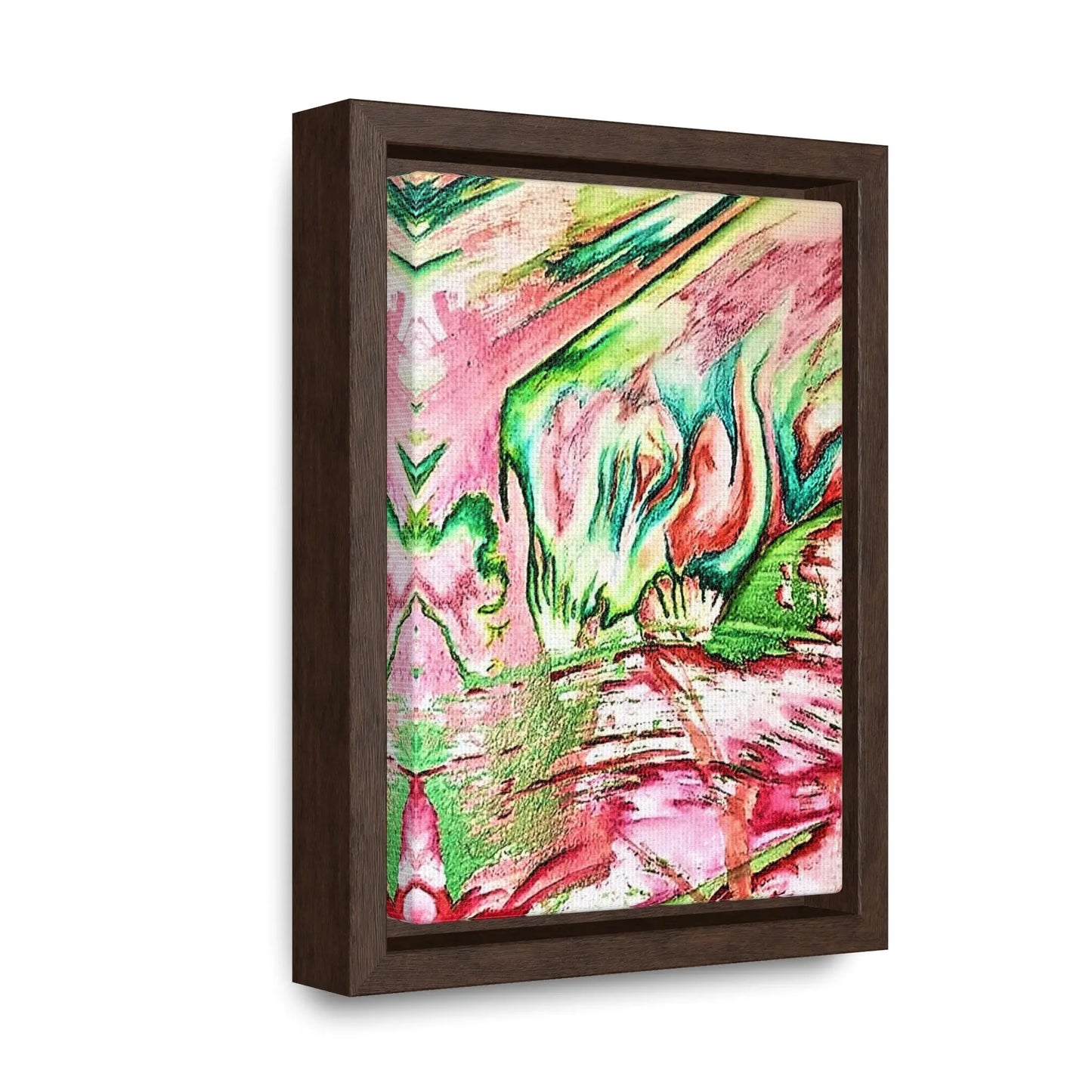 Pink Forest Gallery Canvas Wraps, Vertical Frame