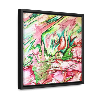 Pink Forest Gallery Canvas Wraps, Square Frame