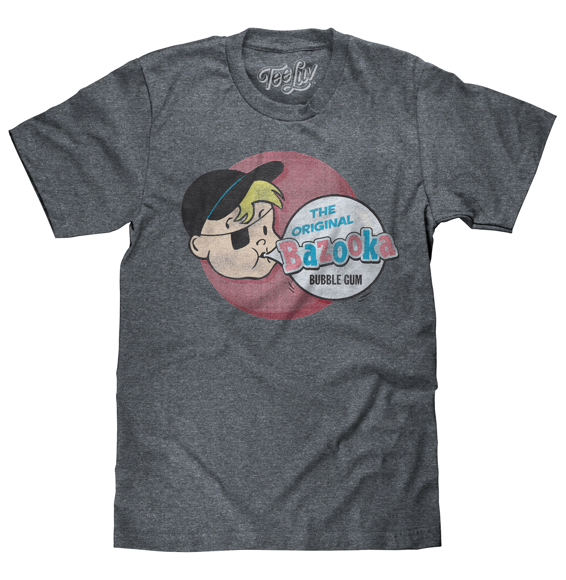 Bazooka Joe T-Shirt - Gray- Tee Luv- {{Product type}}