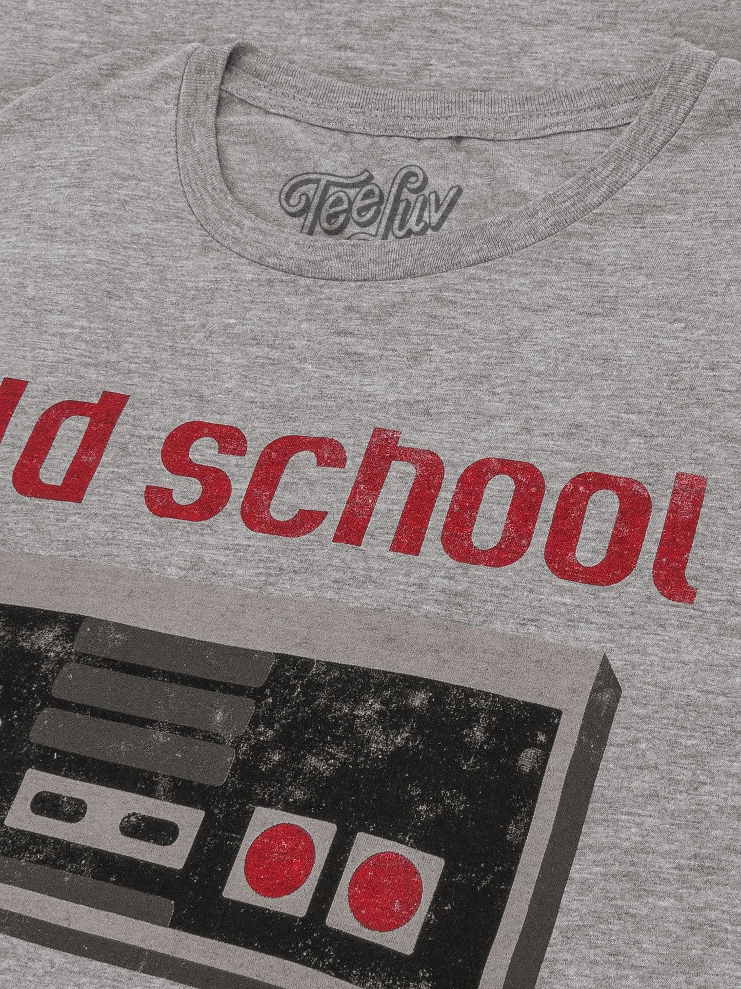 Old School T-Shirt - Gray - - mens tee
