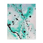 Teal Burst Canvas Gallery Wraps 16″ x 20″ 1.25"