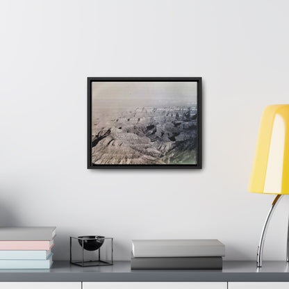 Grand Canyon Gallery Canvas Wraps Horizontal Frame 14″ x 11″ Black 1.25"