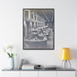 Boulder Dam Powerhouse Gallery Canvas Wraps Vertical Frame 30″ x 40″ 1.25" Black