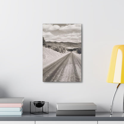 Western Road Canvas Gallery Wraps 12" x 18" 1.25"