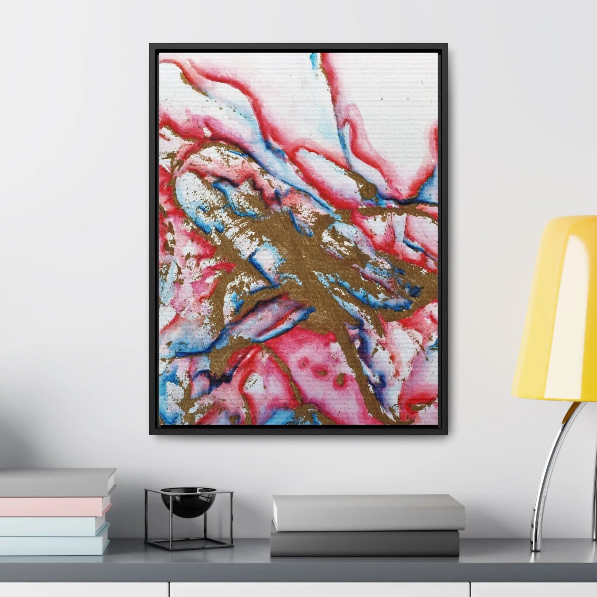 Abstract Love Gallery Canvas Wraps, Vertical Frame