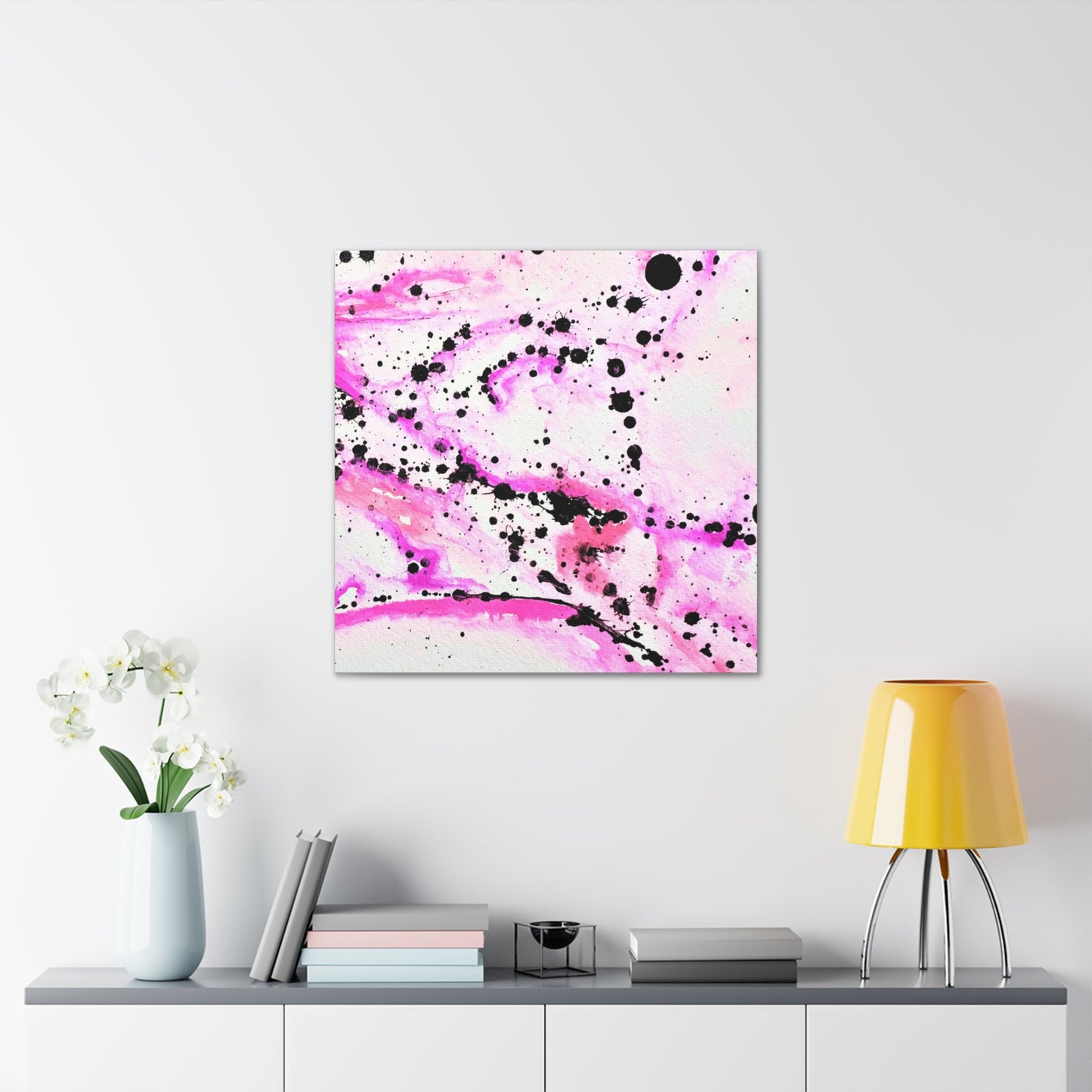 Neon Lightning Canvas Gallery Wraps