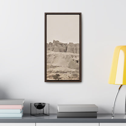 West Gallery Canvas Wraps Vertical Frame 10″ x 20″ Premium Gallery Wraps (1.25″) Walnut