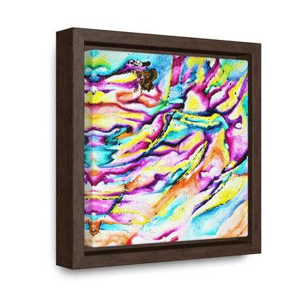 Teal River Gallery Canvas Wraps, Square Frame