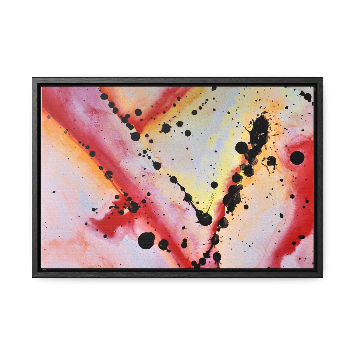 Red Hot Love Gallery Canvas Wraps, Horizontal Frame