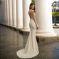 Elegant Mermaid Lace Bridal Gown - Ivory Size20W -