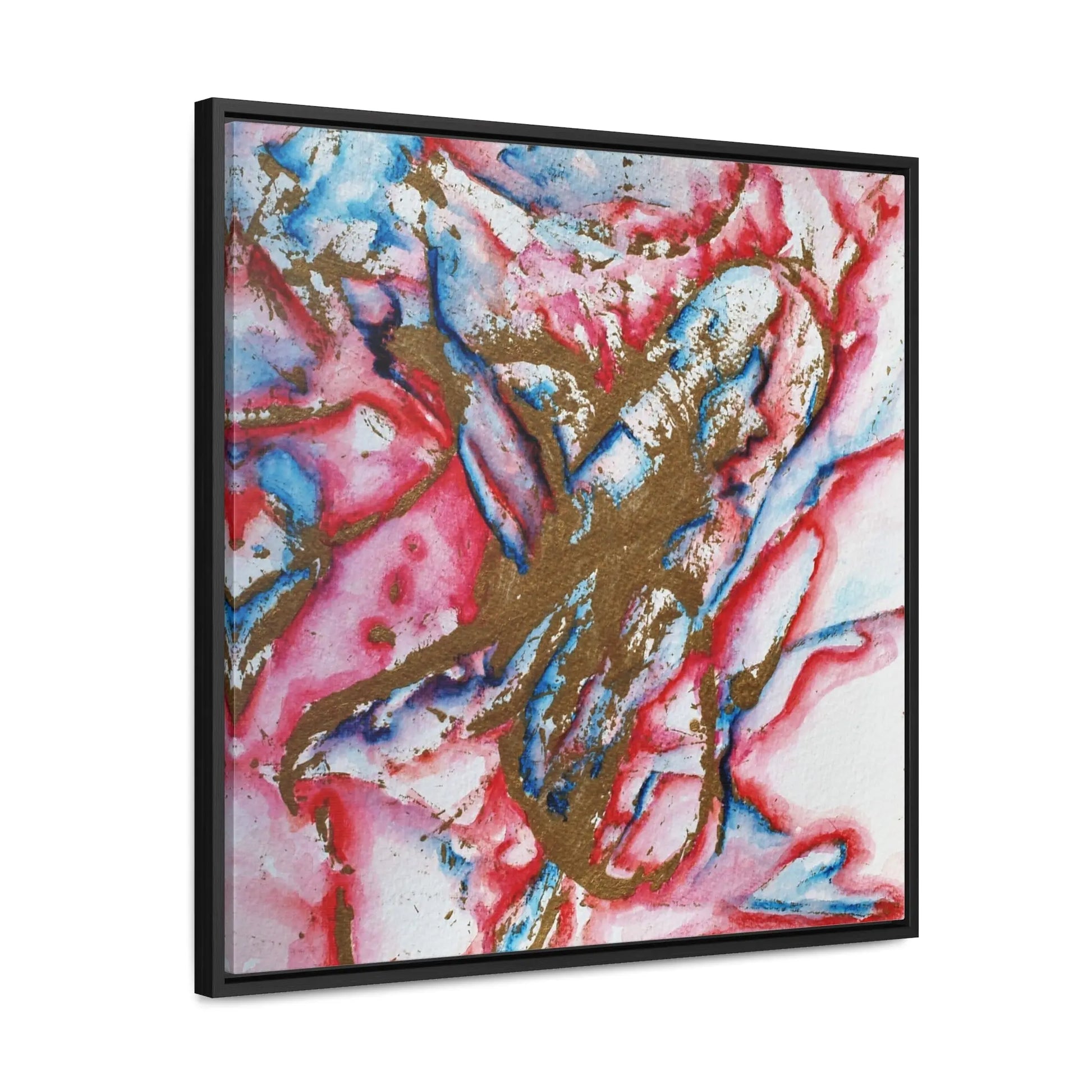 Abstract Love Gallery Canvas Wraps, Square Frame