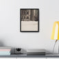 430 W 119th St New York Gallery Canvas Wraps Vertical Frame 11″ x 14″ Premium Gallery Wraps (1.25″) Black white