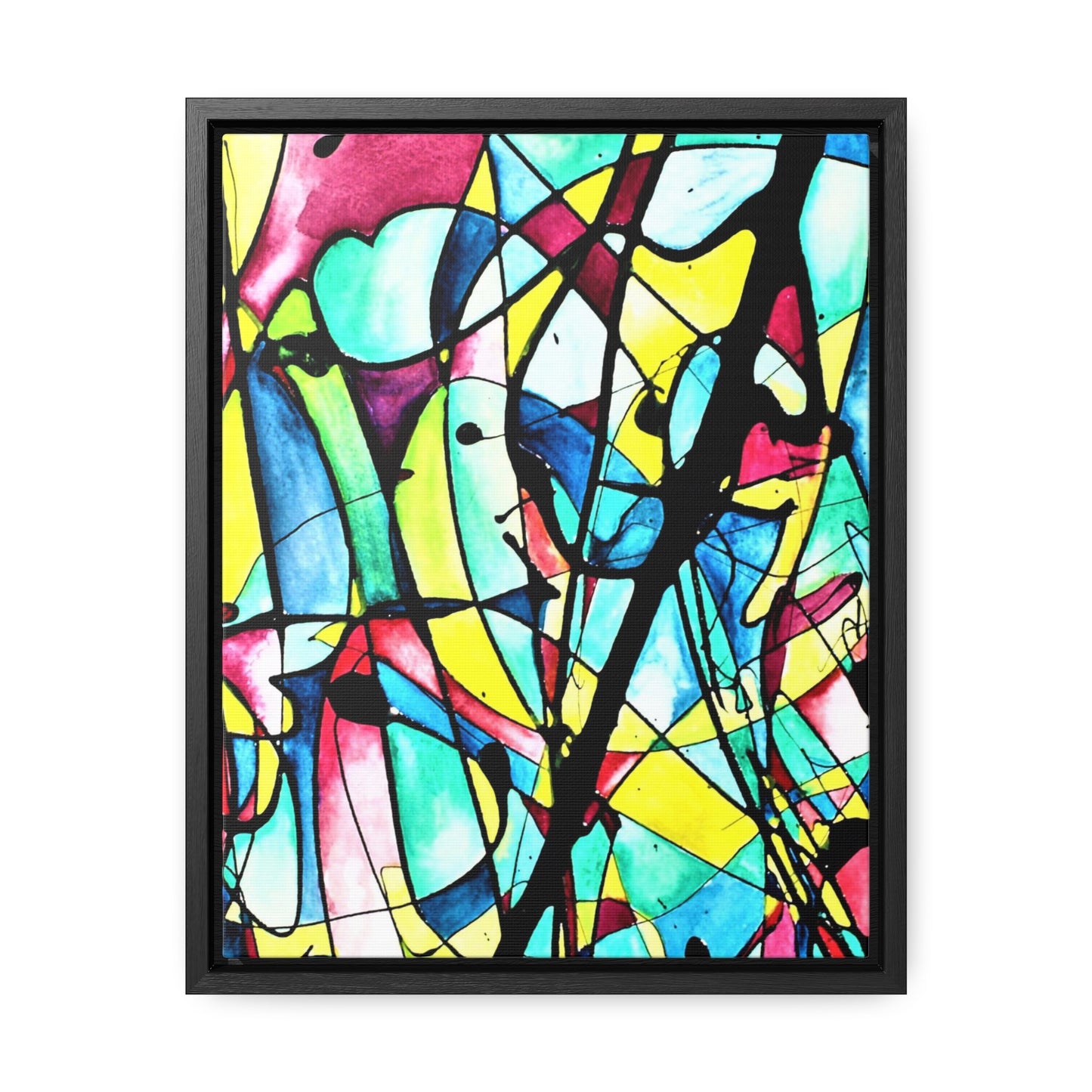 Alien Lady Gallery Canvas Wraps, Vertical Frame