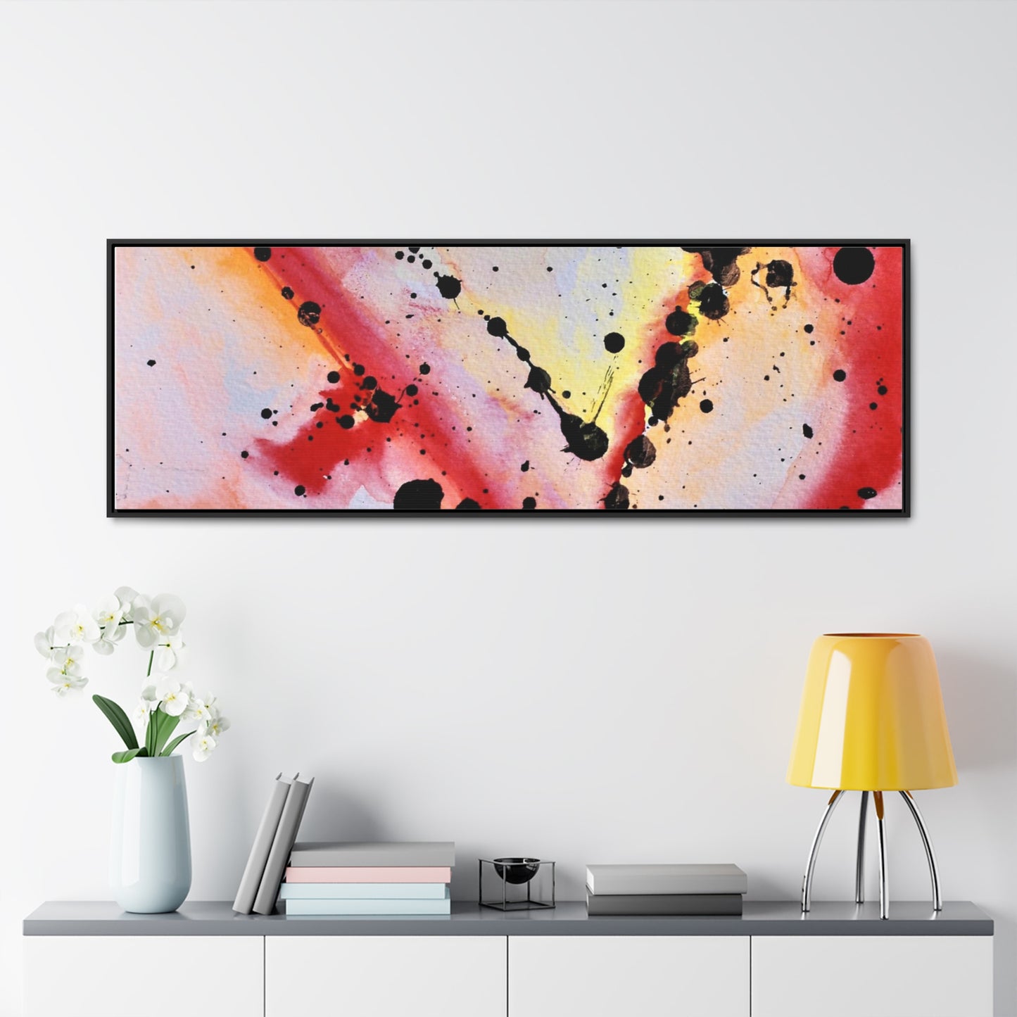 Red Hot Love Gallery Canvas Wraps, Horizontal Frame