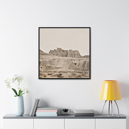 West Gallery Canvas Wraps Square Frame 30″ x 30″ Premium Gallery Wraps (1.25″) Black
