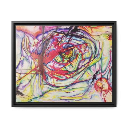 The Eye Framed Art Print - Kia Day Design