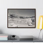 Mammoth Hot Springs Gallery Canvas Wraps Horizontal Frame 24″ x 16″ Walnut Premium Gallery Wraps (1.25″)