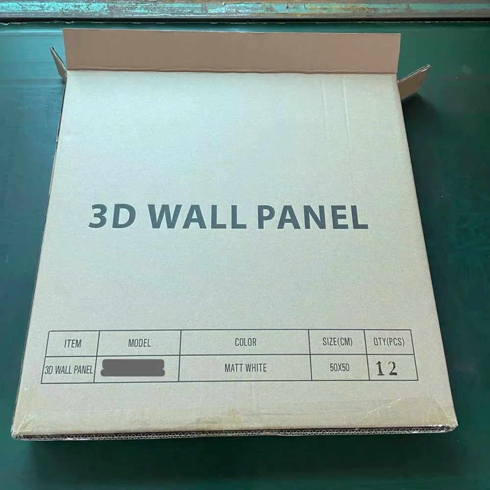 Quick-Install 3D PVC Wall Panels