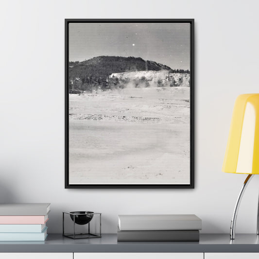 Mammoth Hot Springs Yellowstone Gallery Canvas Wraps, Vertical Frame