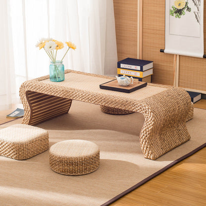Japanese Style Rattan Tatami Cushions - - Seat