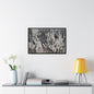 Cleopatras Needle Gallery Canvas Wraps Horizontal Frame 30″ x 20″ Black 1.25"
