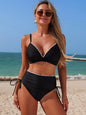 Scalloped Trim High-Waisted Swim Set- Shopimist- {{Product type}}