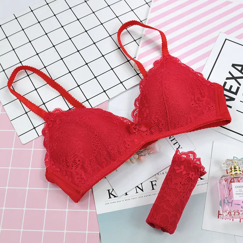 Women Underwear Bra and Panty Set