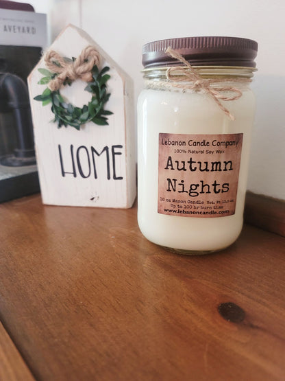 Autumn Nights Candle - - Candles & Melts