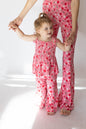 Cherry Hearts Girls Shirred Pant Set - 6T - clothing set
