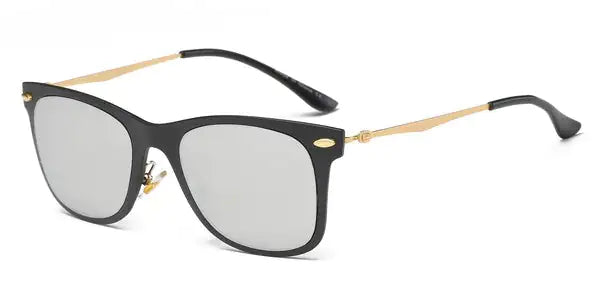 Classic Horn Rimmed Square Fashion Sunglasses