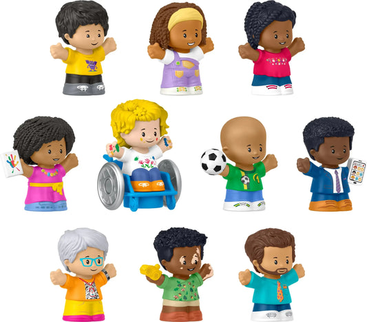 10-Piece Set Fisher-Price Little People Toddler Toys - Kia Day Design