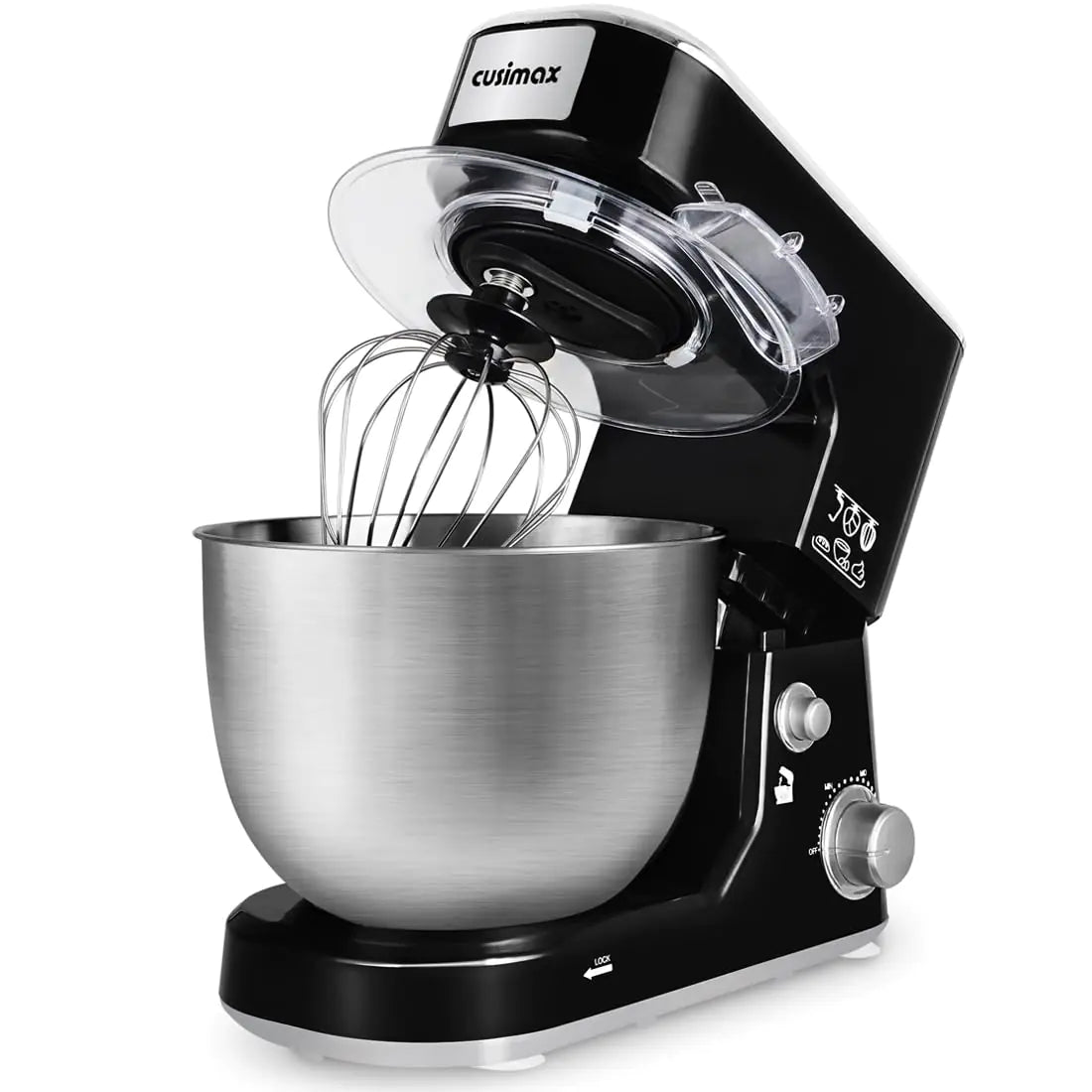 CUSIMAX Stand Mixer 5-QT Tilt-Head Food Mixer - - stand mixer