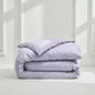 Luxe Australian Sateen Duvet Cover - Pale Lilac Button Closure - Home - Bed