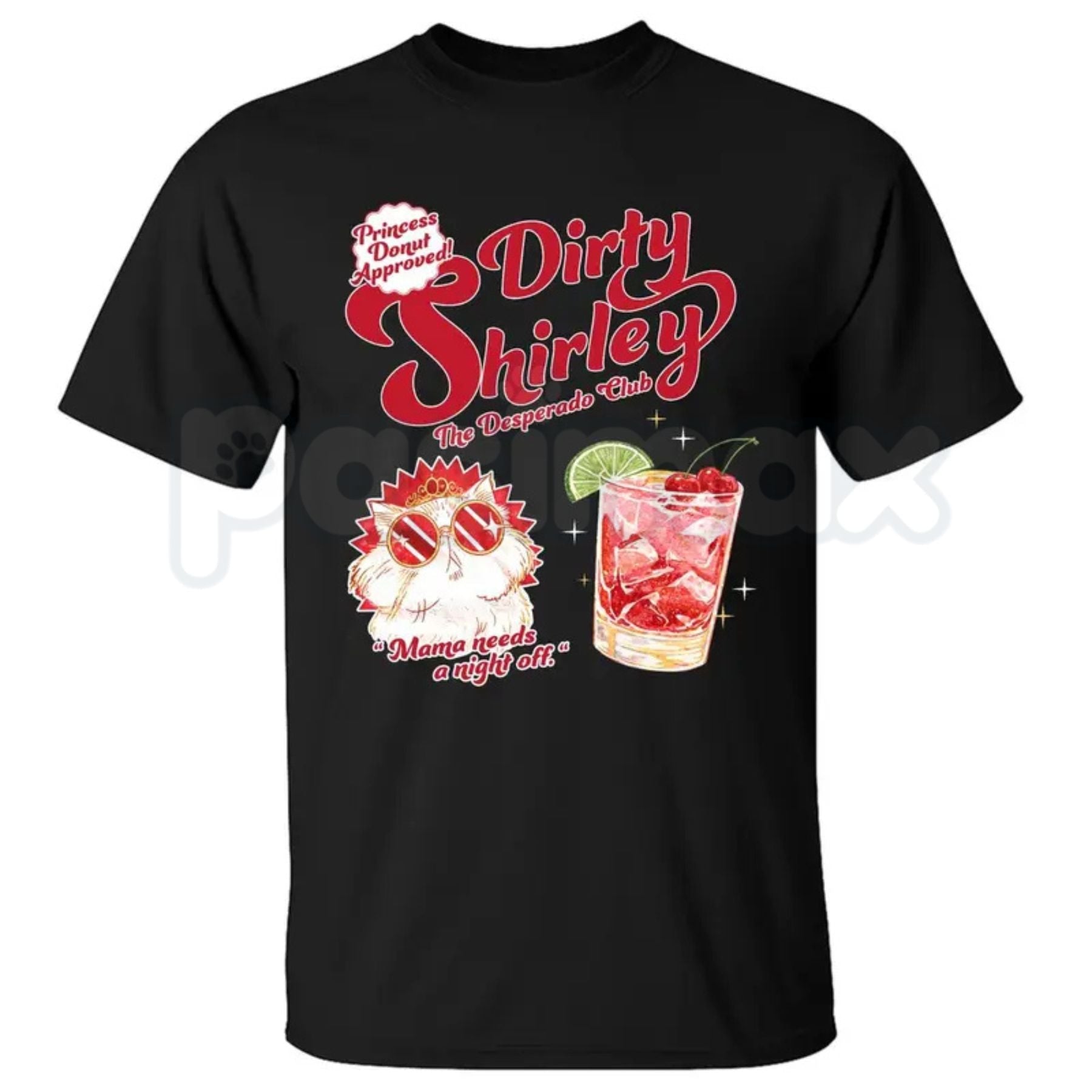 "Princess Donut Approved" T-Shirt – Official Dungeon Crawler Carl Fan Graphic Tee, Premium 100% Cotton LitRPG Royalty Top, Soft Lived-In Heavyweight G.C. B.S.T. Shirt, Made in USA- Pasimax- {{Product type}}