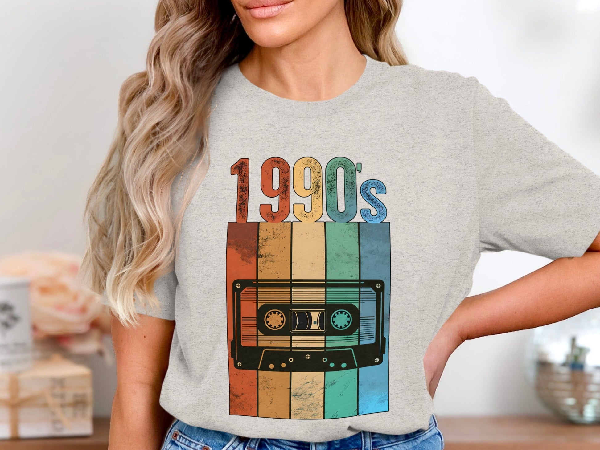 Vintage Cassette Tape with 1990s Design Retro T-Shirt- Cloud 16 Clothing Co.- {{Product type}}